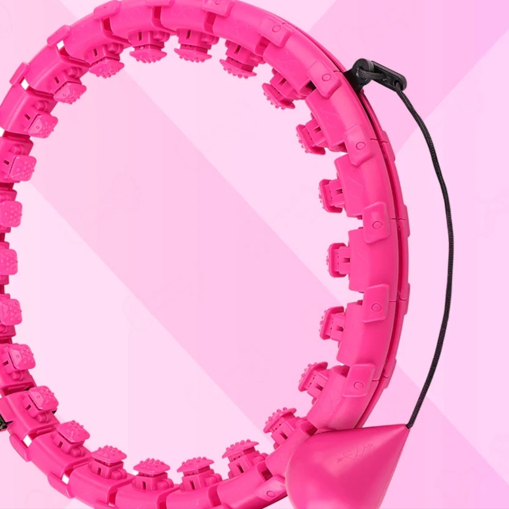 Infinity Hoop in pink